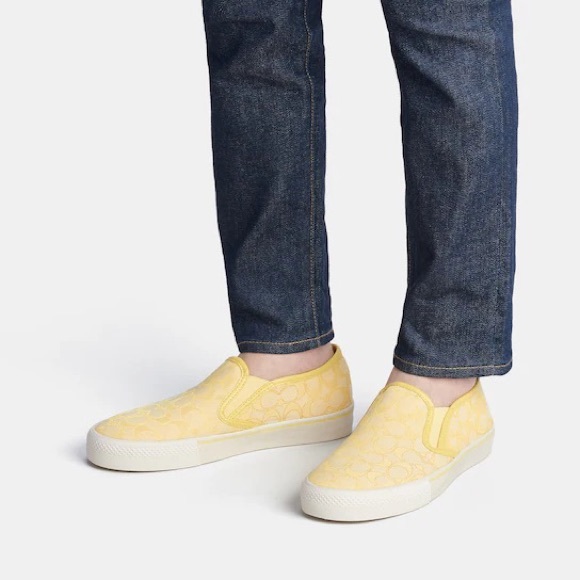 NWT Coach Slip On Skate Sneaker - Picture 5 of 5